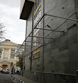 Навес металлический