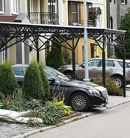Навес для автомобиля